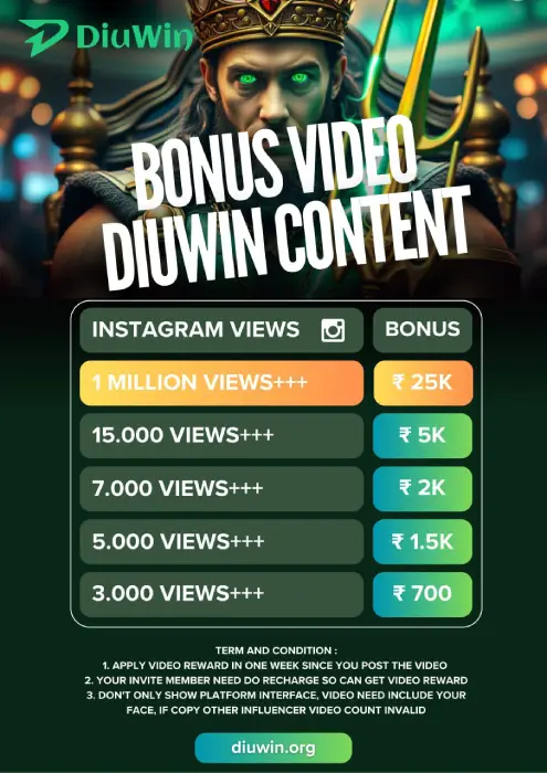 Diu Win Bonus video