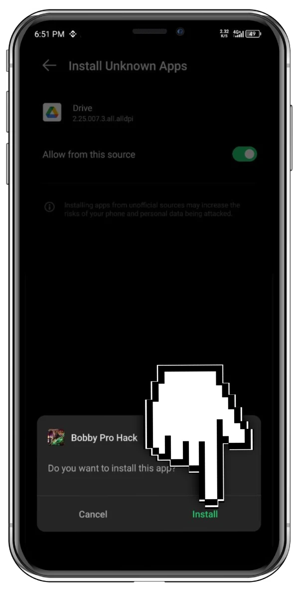 install hack apk